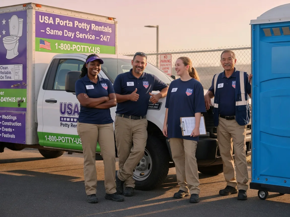 Porta Potty Rental company in Falmouth, MI